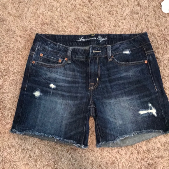 AE denim shorts size 4 - Picture 3 of 5